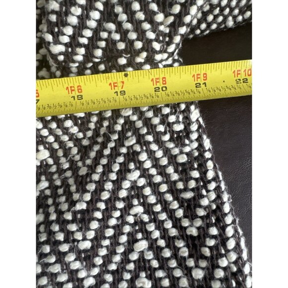 Michael Kors Womens Zigzag Coat L/G Black & White - Picture 10 of 11